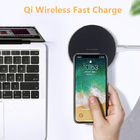 10W Qi Wireless Charger for iPhone XS/XR/XS Max/Samsung Galaxy S10/S9 Note 9/8 Ultra Thin Slim Aluminium Alloy Fast Charging Pad
