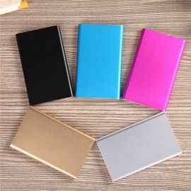 Customize logo 5000mah 4000mah portable  power banks for smart phone usb chargers