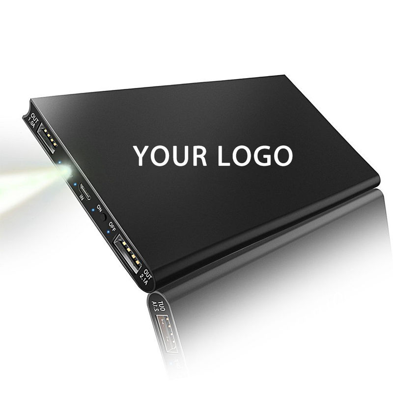 2018 design Ultra Thin Battery 10000 mah Mobile Phone Power Bank, portable Power Bank, Cell Phone Charger